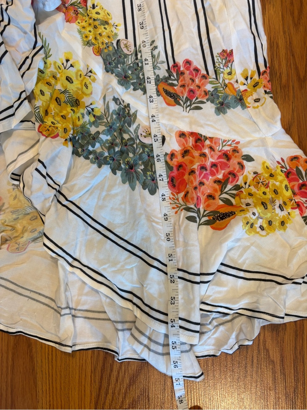 Farm Rio Floral Maxi Wrap Dress - Picture 4 of 12